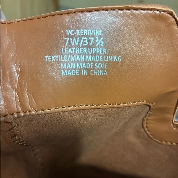 Vince Camuto Brown Leather Boots - Picture 5 of 5